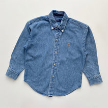 Load image into Gallery viewer, 90s Ralph Lauren denim shirt (Age 6/7)
