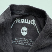 Load image into Gallery viewer, Metallica t-shirt (Age 1)
