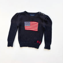 Load image into Gallery viewer, Ralph Lauren flag jumper (Age 2)
