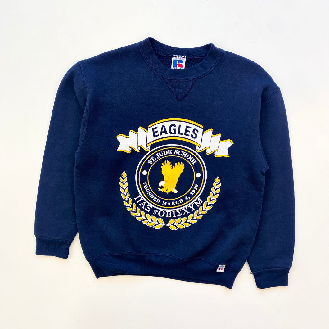 90s Russell Athletic American College sweatshirt (Age 7/8)