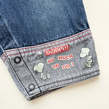 Load image into Gallery viewer, Snoopy dungarees (Age 6/9m)
