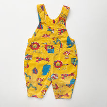 Load image into Gallery viewer, 90s Adams Animal Print dungarees (Age 6/9m)
