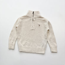 Load image into Gallery viewer, Ralph Lauren 1/4 zip knit (Age 2)
