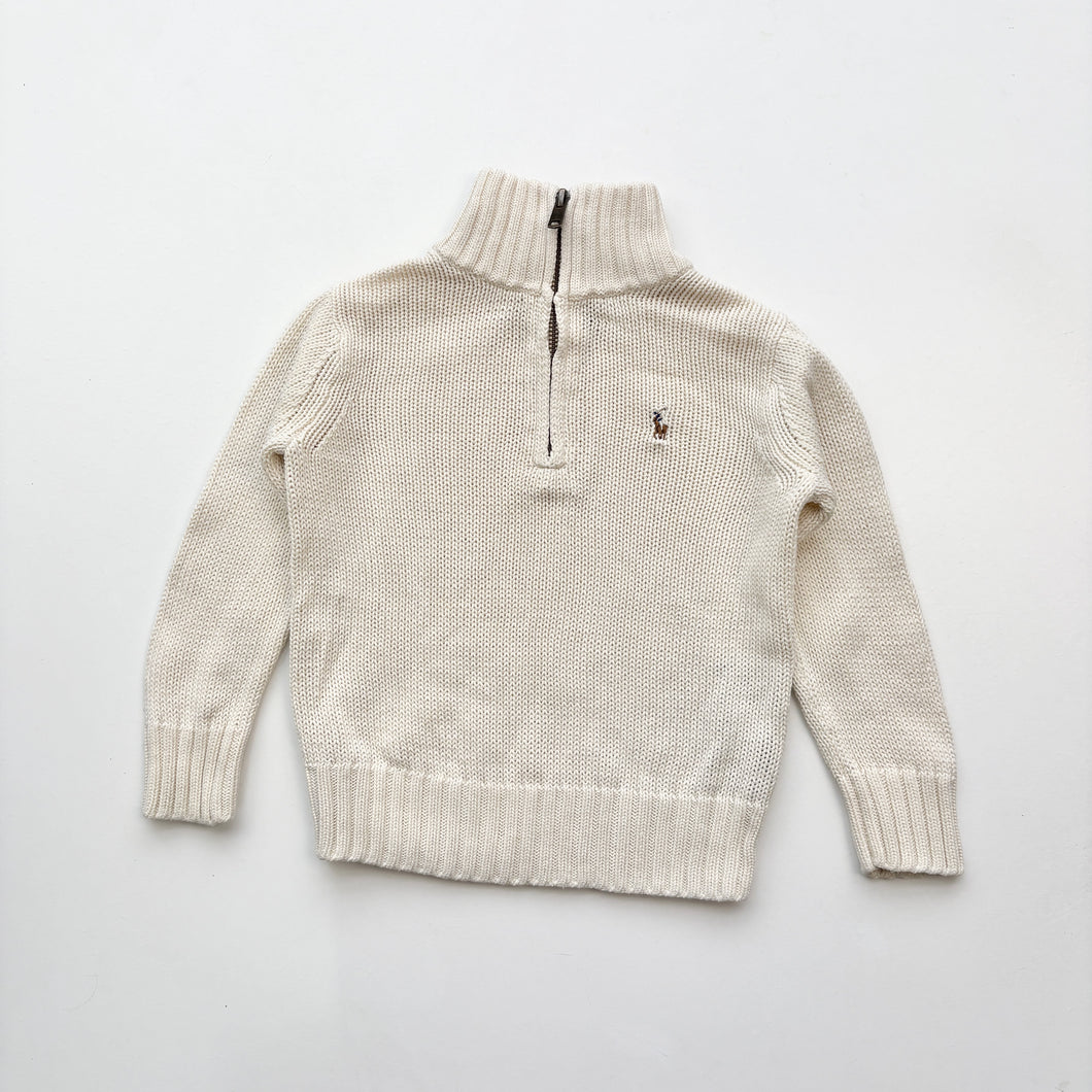 Ralph Lauren 1/4 zip knit (Age 2)