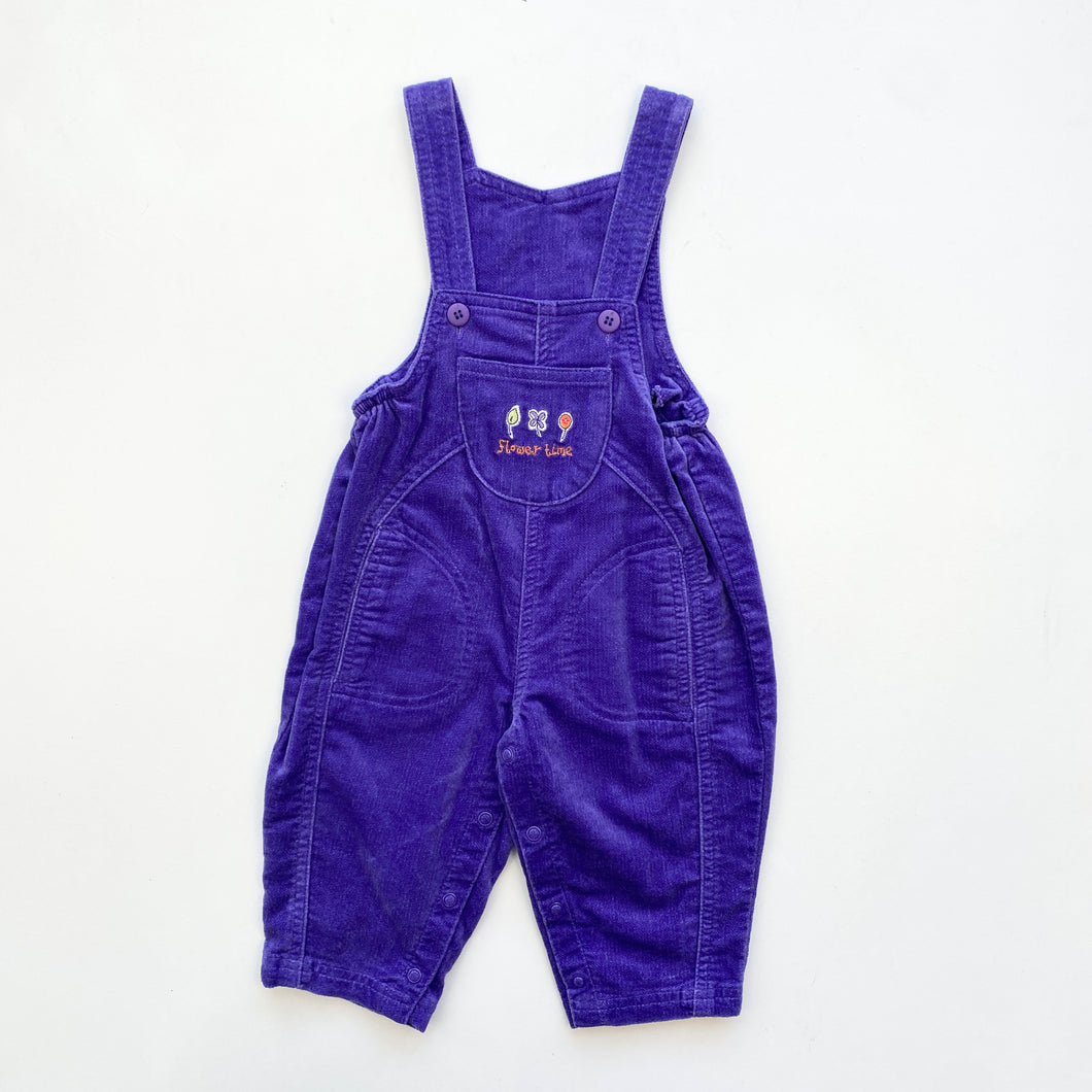 90s Adams dungarees (Age 6/9m)