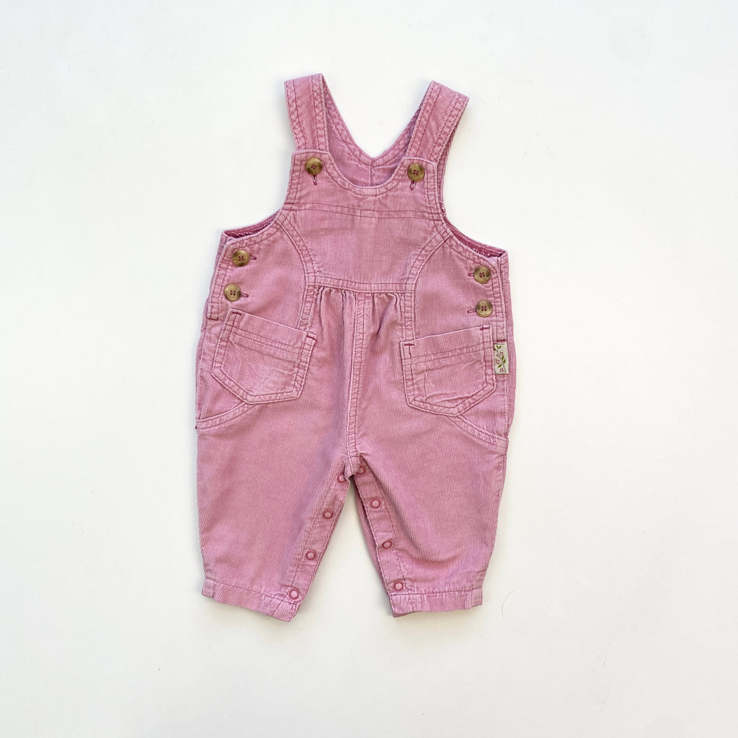90s Adams cord dungarees (Age 3/6m)