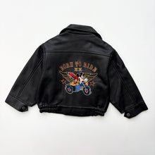 Load image into Gallery viewer, 90s Disney Mickey Mouse leather jacket Age (1/2)
