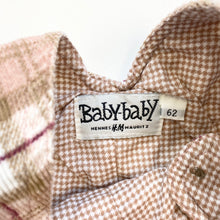 Load image into Gallery viewer, 90s Check dungarees (Age 3m)

