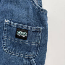 Load image into Gallery viewer, 90s Key Denim dungarees (Age 2)
