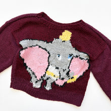 Load image into Gallery viewer, Dumbo Hand Knitted jumper (Age 1/2)

