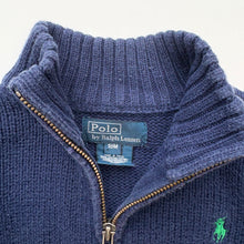 Load image into Gallery viewer, 90s Ralph Lauren knit 1/4 zip (Age 18m)
