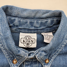 Load image into Gallery viewer, 90s Looney Tunes denim shirt (Age 10/12)
