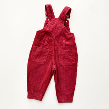 Load image into Gallery viewer, 90s Jumbo Cord dungarees (Age 6/12m)
