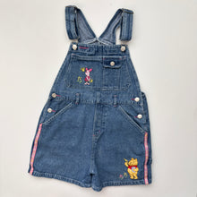 Load image into Gallery viewer, 90s Disney Winnie the Pooh shortalls (Age 12/14)
