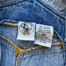 Load image into Gallery viewer, 90s Disney Mickey dungaree shortalls (Age 6)
