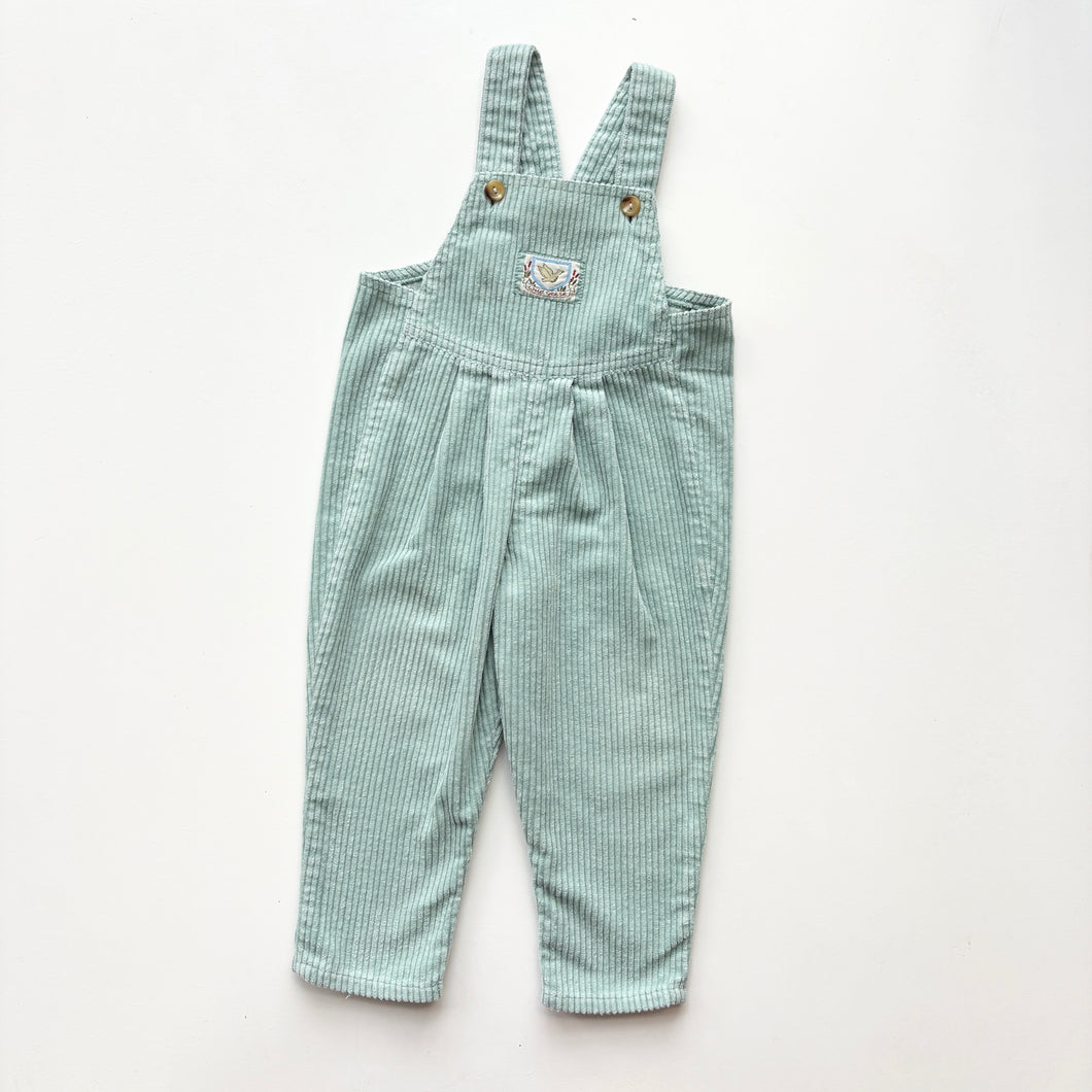 90s Jumbo Cord dungarees (Age 6/12m)