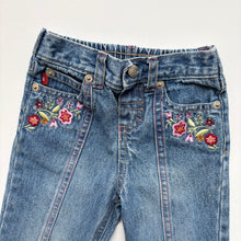 Load image into Gallery viewer, Floral jeans (Age 12m)
