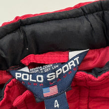 Load image into Gallery viewer, 90s Polo Sport Ralph Lauren puffa coat (Age 4)
