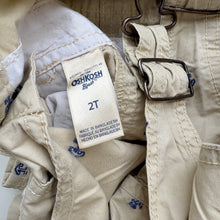 Load image into Gallery viewer, OshKosh dungaree shortalls (Age 2)
