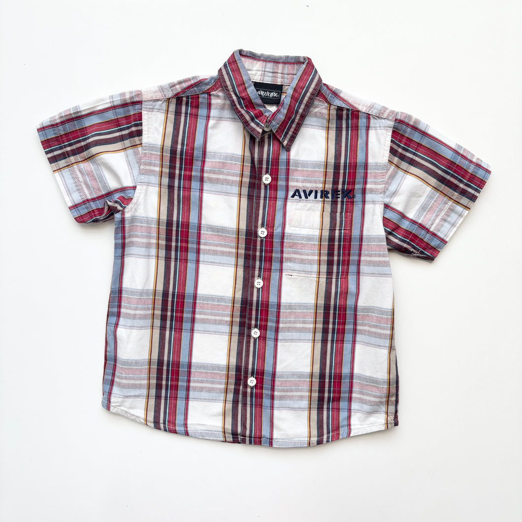 Avirex check shirt (Age 6)