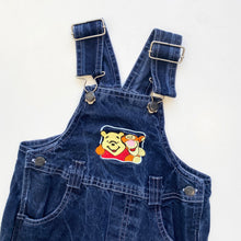 Load image into Gallery viewer, Winnie the Pooh dungaree shortalls (Age 1)
