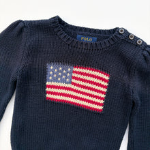Load image into Gallery viewer, Ralph Lauren flag jumper (Age 2)
