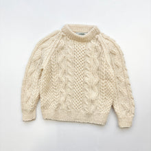 Load image into Gallery viewer, Aran Wool Jumper (Age 3/4)
