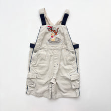 Load image into Gallery viewer, 90s Winnie the Pooh dungaree shortalls (Age 2/3)
