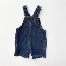 Load image into Gallery viewer, 90s Tommy Hilfiger dungaree shortalls (Age 6/12m)
