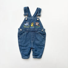 Load image into Gallery viewer, Animal denim dungarees (Age 3m)
