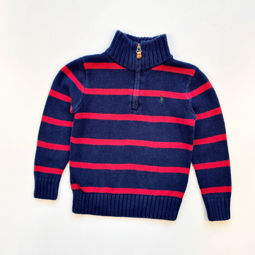 90s Ralph Lauren 1/4 zip (Age 5)