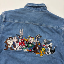 Load image into Gallery viewer, 90s Looney Tunes denim shirt (Age 10/12)
