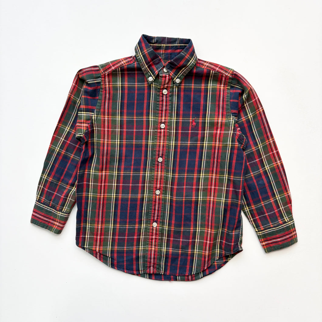90s Ralph Lauren check shirt (Age 5)