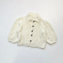 Load image into Gallery viewer, Vintage hand knitted cardigan (Age 2/3)
