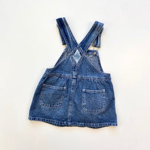 Load image into Gallery viewer, Baby Gap denim dungaree dress (Age 1)
