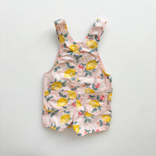 Load image into Gallery viewer, OshKosh Lemon dungaree shortalls (Age 12m)
