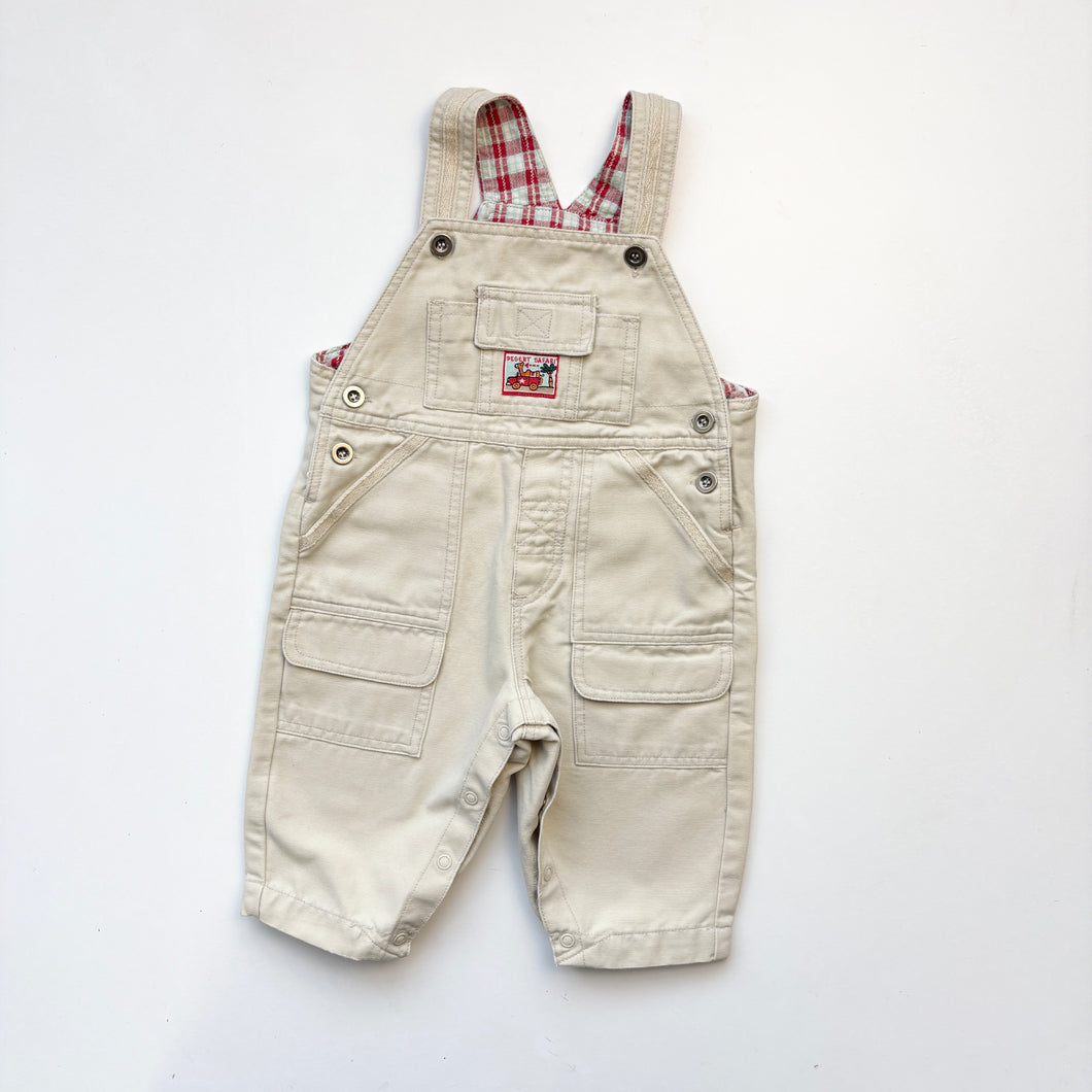 90s Ladybird dungarees (Age 6/12m)