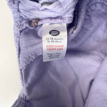 Load image into Gallery viewer, 90s Cord dungarees (Age 12/18m)
