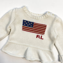 Load image into Gallery viewer, Ralph Lauren flag jumper (Age 1)
