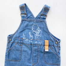 Load image into Gallery viewer, Winnie the Pooh dungaree shortalls Age (3/6m)
