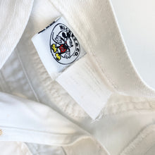Load image into Gallery viewer, 90s Disney Mickey Mouse dungaree shortalls (Age 4)
