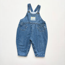 Load image into Gallery viewer, Denim dungarees (Age 3/6m)
