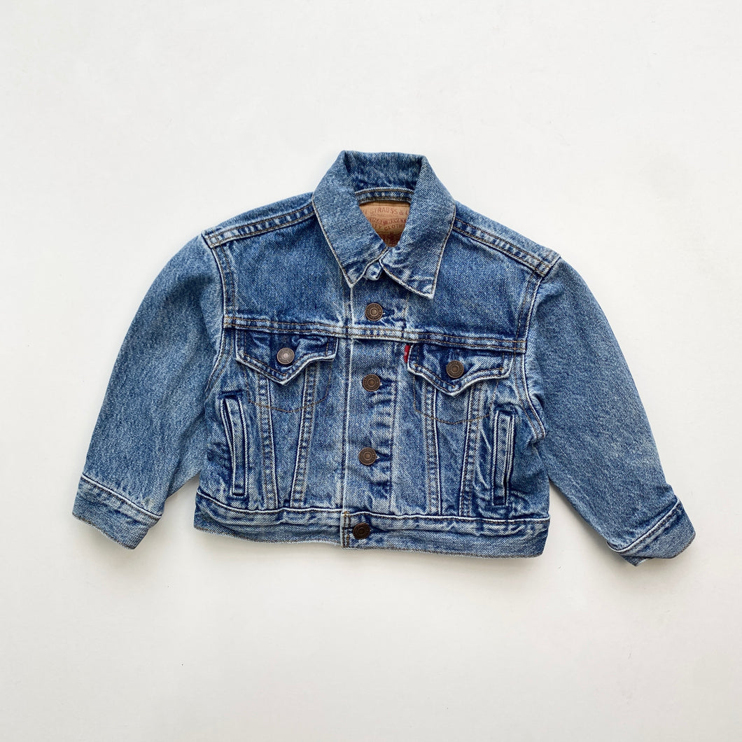 90s Levi’s denim jacket (Age 2)