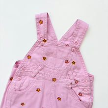 Load image into Gallery viewer, 90s Pink dungaree shortalls (Age 3/6m)
