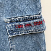 Load image into Gallery viewer, Winnie the Pooh denim dress (Age 12m)
