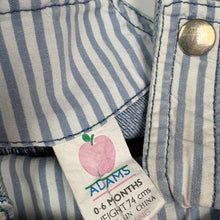 Load image into Gallery viewer, 90s Adams denim dungarees (Age 3/6m)
