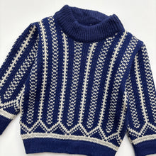 Load image into Gallery viewer, 90s Abstract knitted jumper (Age 2/3)
