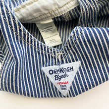Load image into Gallery viewer, OshKosh hickory stripe dungarees (Age 1)
