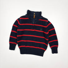 Load image into Gallery viewer, Ralph Lauren 1/4 zip knit (Age 2)
