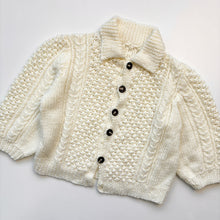 Load image into Gallery viewer, Vintage hand knitted cardigan (Age 2/3)
